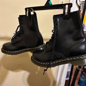 Dr. Martens Black Combat Boots